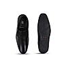 ID BLACK LEATHER MEN FORMAL SLIP-ON SHOES