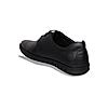 ID BLACK LEATHER MEN CASUAL LACE-UP SHOES