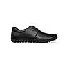 ID BLACK LEATHER MEN CASUAL LACE-UP SHOES