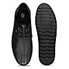 ID BLACK LEATHER MEN CASUAL LACE-UP SHOES