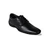 ID BLACK LEATHER MEN FORMAL LACE-UP SHOES