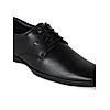 ID BLACK LEATHER MEN FORMAL LACE-UP SHOES