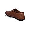 ID TAN LEATHER MEN CASUAL SLIP-ON SHOES