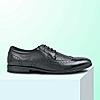 Imperio By Regal Black Men Leather Formal Brogues