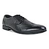 Imperio By Regal Black Men Leather Formal Brogues