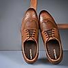 Imperio By Regal Tan Men Leather Formal Brogues