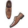 Imperio By Regal Tan Men Leather Formal Brogues