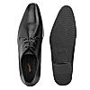 Egoss Black Men Formal Leather Lace-Up Shoes