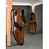 Imperio Tan Men Ethnic Pathani Sandals