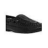 Regal Black Men Ethnic Mojari Sandals