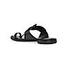 Regal Black Men Ethnic Kolhapuri Sandals