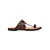 Regal Brown Men Ethnic Kolhapuri Sandals