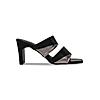 Rocia Black Women High Block Heel Sandals