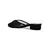 Rocia Black Women Block Heel Mules