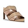 Rocia Beige Women High Block Heel Sandals