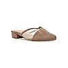 Rocia Camel Women Block Heel Mules