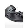 REGAL BLACK MEN LEATHER SANDALS