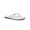 REGAL WHITE MEN LEATHER SLIPPERS