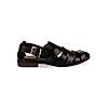 IMPERIO BY REGAL BLACK MEN ETHNIC LEATHER SANDALS