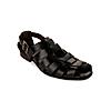 IMPERIO BY REGAL BLACK MEN ETHNIC LEATHER SANDALS