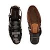 IMPERIO BY REGAL BLACK MEN ETHNIC LEATHER SANDALS