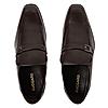 ZUCCARO BY REGAL BROWN MEN LEATHER FORMAL SLIP ON SHOES