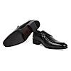 ZUCCARO BY REGAL BLACK MEN LEATHER FORMAL SLIP ON SHOES