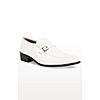 ZUCCARO BY REGAL WHITE MEN LEATHER FORMAL SLIP ON SHOES