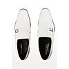 ZUCCARO BY REGAL WHITE MEN LEATHER FORMAL SLIP ON SHOES