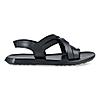 REGAL BLACK MEN STRAPPY LEATHER SANDALS