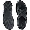 REGAL BLACK MEN STRAPPY LEATHER SANDALS