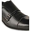 IMPERIO BY REGAL BLACK MEN DOUBLE MONK FORMAL LEATHER SHOES