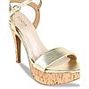 Rocia Gold Women Strappy Stilettos