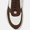 GORDON & BROS BROWN MEN LEATHER LACE UP SNEAKERS