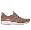 Skechers Brown Women Arch Fit Flex - Sunrise Story Slip On Sneakers