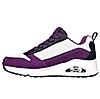 Skechers Purple Women Uno - 2 Much Fun Lace Up Sneakers