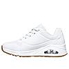 Skechers White Women Uno - Stand On Air Lace Up Sneakers
