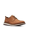 Clarks Mens Chantry Lace Tan Nubuck Formal Lace Up Shoes