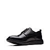 Clarks Mens Chantry Lace Black Leather Formal Lace Up Shoes
