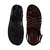 Regal Brown Men Leather Sandals