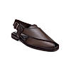 Regal Brown Men Leather Ethnic Sandals