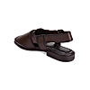Regal Brown Men Leather Ethnic Sandals