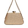 Rocia By Regal Gold Women Diamond Studded Metal Clutch