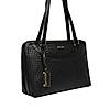 Rocia By Regal Black Women Woven Textured Shoulder Bag