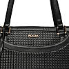 Rocia By Regal Black Women Woven Textured Shoulder Bag