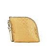 ROCIA Antique Gold Women Small Brocade Wristlet