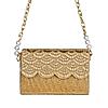 Rocia By Regal Gold Women Heavy Hand Embroidered Bag