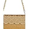 Rocia By Regal Gold Women Heavy Hand Embroidered Bag