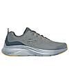 Skechers Grey Vapor Foam Lace Up Sneakers