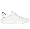 Skechers Off White Bobs Squad Chaos - Daily Hype Slip Ins Sneakers